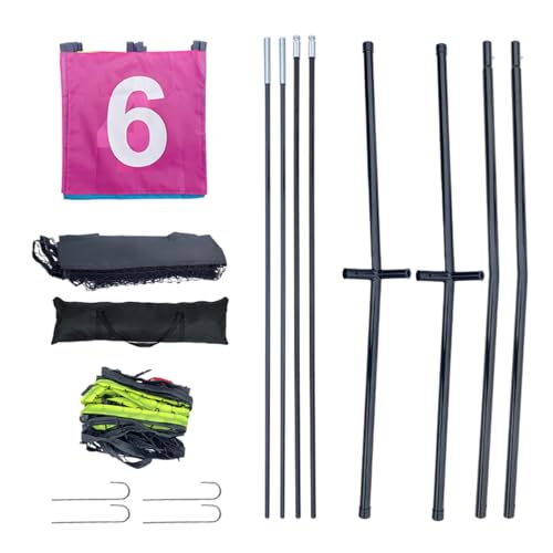 Disc Golf Net Portable Disc Training Net with 9 Target Multifunctional Practice Net Disc Golf Target Net for Backyard Indoor Outdoor Game,7ft x 7ft