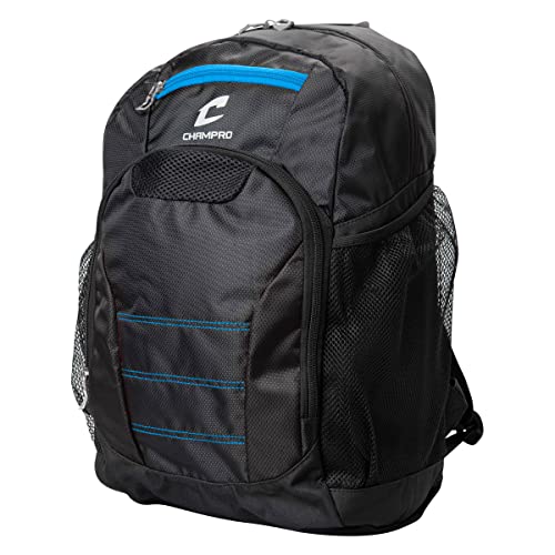 CHAMPRO Competition Sports Backpack - color: Black