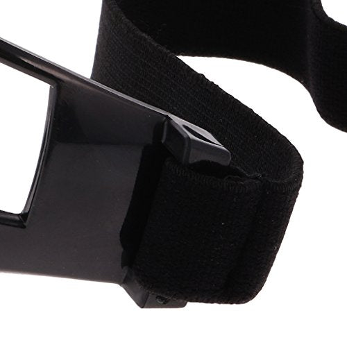 Poxas Sports Dribble Goggles for Basketball Training Aid Great - Improve Dribbling Skill Handling Skills (Single Pack/Black)