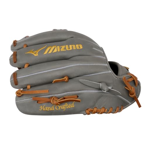 Mizuno Pro Select FP - color: Deep 3 C Web - Gray, size: 11.75" | Infield | Deep Pocket Design