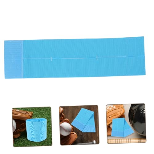 Toddmomy Baseball Glove Strap Softball Mitt Shaper with Elastic Band for Secure Attachment Fit for All Hand - color: Sky-blue