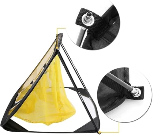 Chipping Net, Pop Up Golf Nets for Backyard Driving Real Golf Balls, Indoor & Outdoor Practice Net for Accuracy Short Game