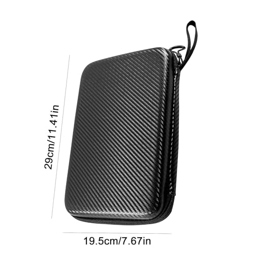 PingPongs Paddles Case -29x19.5x5cm Paddle Hard Case, Hard Shell Table Tennis Paddle Storage Bag For 2Paddles Multiple Balls, Anti Drop, Waterproof HardShell Table TennisCase For TableTennis Lovers