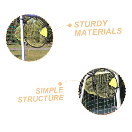 ibasenice 2pcs Soccer Nets for Youth Football Practice Equipment for Backyard Training Shooting Accuracy Sturdy Construction for Young Players