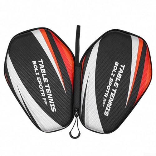 Double Padded Table Tennis Racket Bag Paddle Case, Table Tennis Case Racket Cover Helps Protect The Table Tennis Rubber And Racket, Table Tennis Organizer - color: PB005-C model