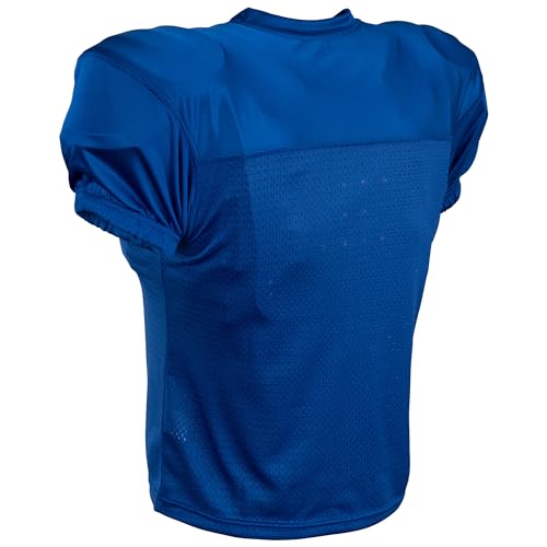 Champro Boys Preseason Football Practice Jersey - color: Royal, size: Small