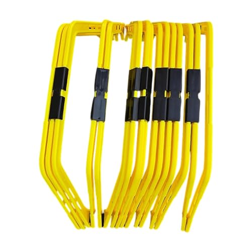 Agility Ladder Football Speed Ladder Agility Training Equipment Footwork Ladder Foldable PP Build Suitable for Soccer Practice Team Endurance
