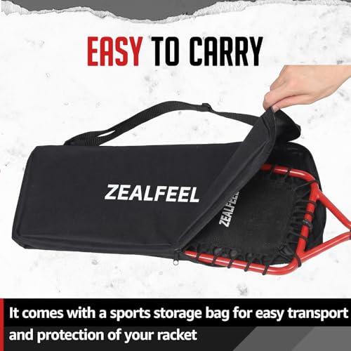 ZEALFEEL Baseball Racket for Fly Balls, 19-Ounce Fungo Racket Baseball/Softball Training, Scientific Weighted Bat with Ergonomic for Parents & Coaches, Hitting Ground Balls, Pop Flies & Line Drives