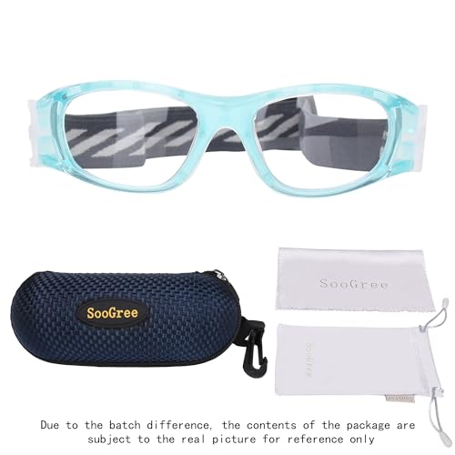 ''N/A'' Kids Sports Glasses Basketball Football Safe Training Goggles Anti Fog 7-12