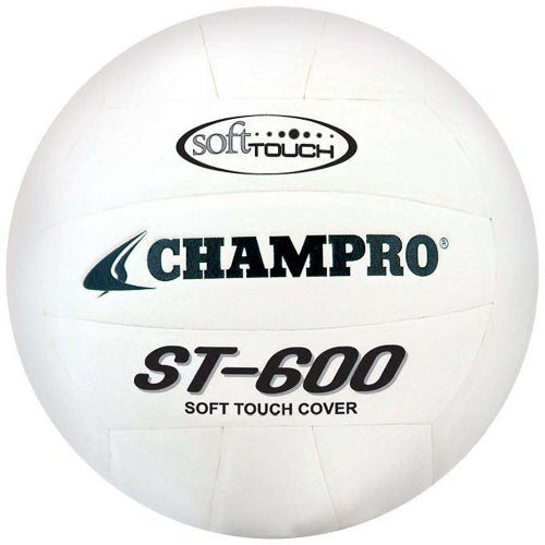 Champro Super Soft Touch Volleyball (White/Black)