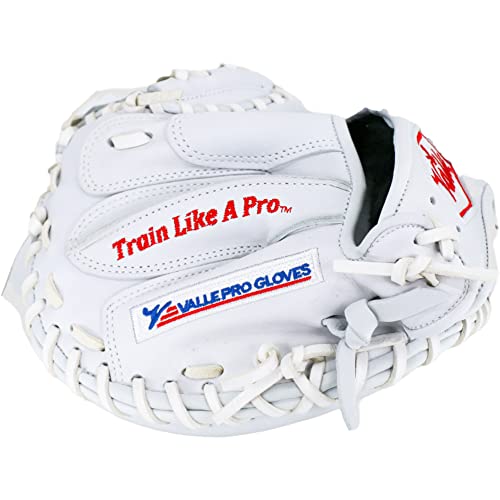 Valle Pro 32WT Kip Leather Weighted 32” Baseball Catcher’s Training Mitt