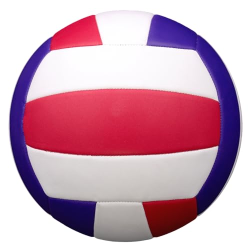 Baden | Softlight VXT1 | No Sting FlexFoam Cover | Youth Lightweight Training Volleyball | K-5 Youth Players | Official Size 5 + 20% Lighter | Official Ball of BYOP - color: Royal Blue/Hot Pink