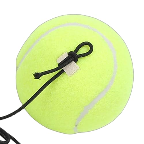 Cocoarm Tennis Training Balls, Premium Synthetic Fiber Rebound Balls for Effective Skill Development and Self Practice for Beginners and Intermediate Players