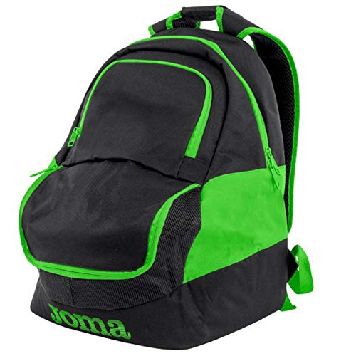 Joma Diamond II Backpack - color: Nero-Verde
