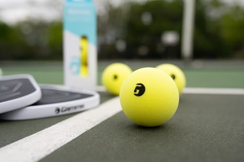 Gamma Librarian Foam Quiet Pickleball Balls – Low-Noise Practice Balls with True Bounce on Any Surface – Foam Pickleballs Available in 48 Box, 3 Pack, or 6 Pack