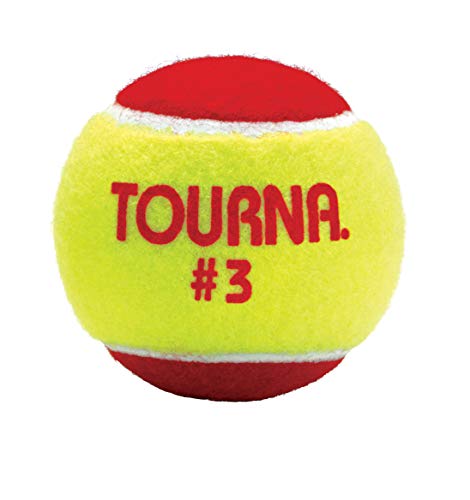 Tourna Low Compression Stage 3 Tennis Ball - style: 60 Pack