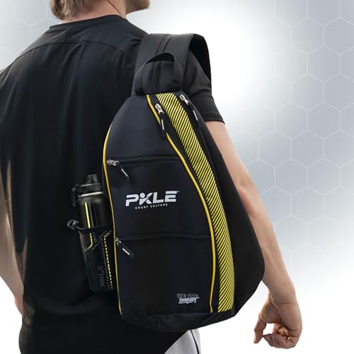 Pickleball Bag - Lightweight Pickleball Sling Bag, Storage for Paddles, Balls & Accessories - Travel-Ready Pickleball Gear Set