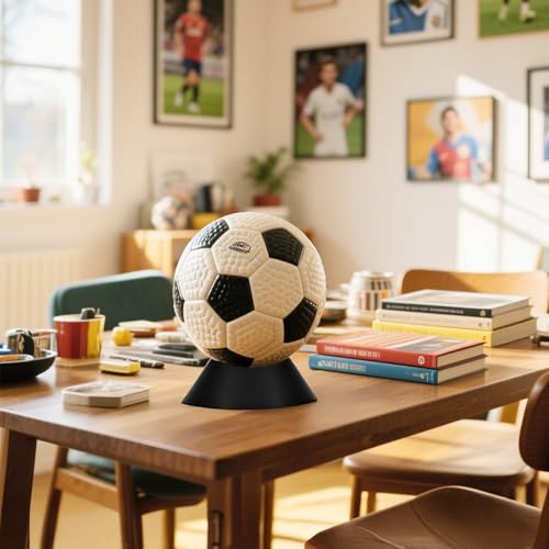 6 pcs Ball Display Stand – Durable Memorabilia Sports Ball Stand Holder for Basketball, pedestal, Soccer, Football, Volleyball Storage Rack
