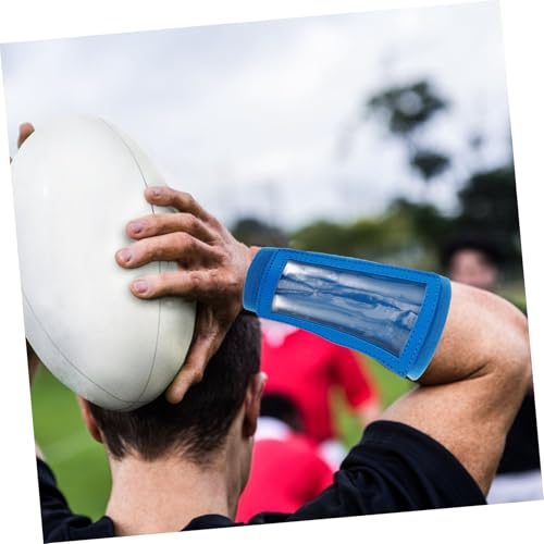 WOONEKY Football Play Wristband Arm Band for Youth Adults Multi-Sport Card Holder for Football Baseball Basketball Comfortable Elastic Training Accessory