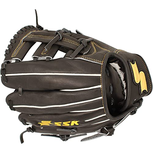 SSK Training Gear 10.5' Infield Baseball Training Glove Quick Hands Trainer One-Piece Web, Single Post Web Right Hand Throw - size: Single Post