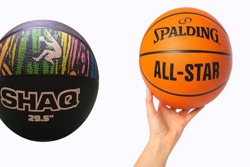 Outdoor Basketball, All-star Official Size Basketball Ball – Indoor Outdoor Basketball with Deep Grip Channels – Durable Basketball for Training, Practice, Adults & Teens