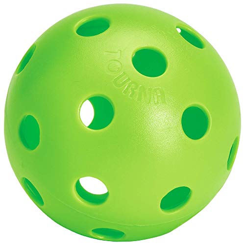 Tourna Strike Indoor Pickleballs - color: 36 Pack Lime Green
