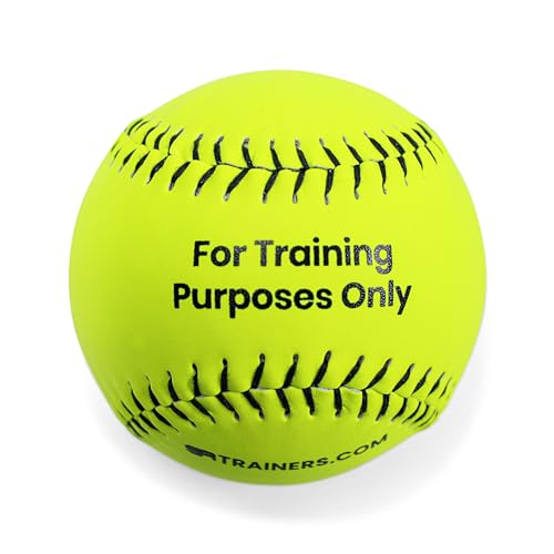 Score It Right Weighted Softballs – 5 Sizes - Softball Training Weighted Balls – Softball Training Equipment to Improve Hitting Strength, Power, Precision – Practice Softballs for All Levels