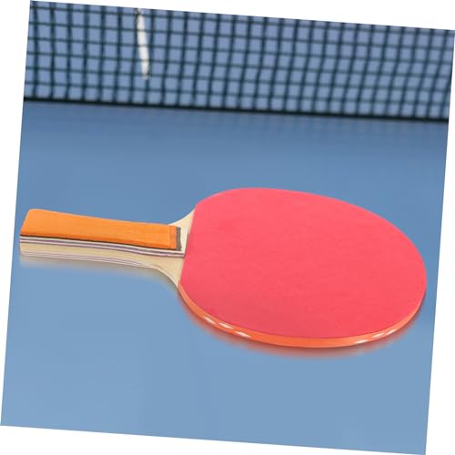 Toddmomy Rubber Faced Table Tennis Racket Set Paddles Balls and Comfortable for Beginners and Skill Levels for Indoor and
