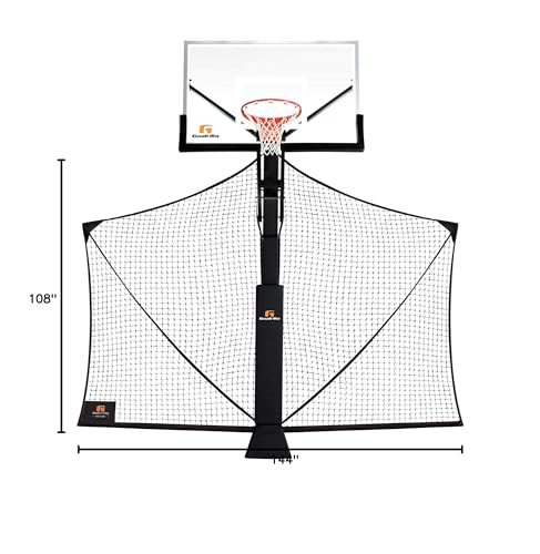 Goalrilla Basketball Yard Guard Easy Fold Defensive Net System Quickly Installs on Any Goalrilla Basketball Hoop