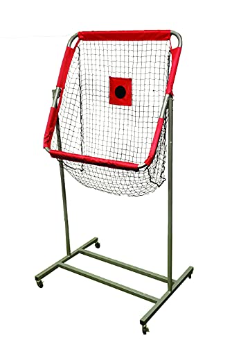 Trigon Sports Football Passing Drill Target Net, Quarter Back Trainer, Throwing Practice Net Trainer with Bullseye