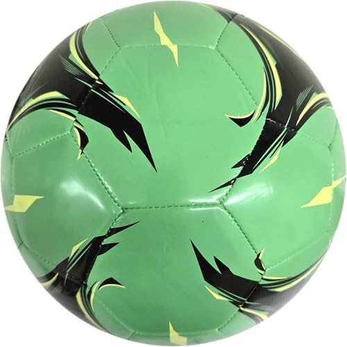 Elite Edition Soccer Ball - Training Soccer Ball – Durable TPU Outdoor Ball – Country Design (USA, Argentina, Brasil, Mexico, Portugal & More) - size: 5, style: JAMAICA