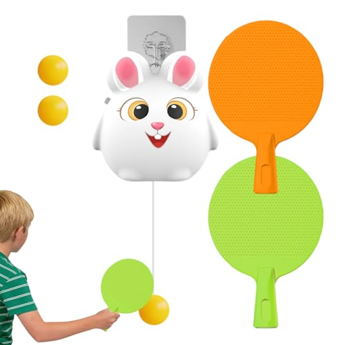Adjustable Door Trainer - Portable Table Tennis, Interactive Accessory with Flexible Height, Sport Practice with Rebound Design, Indoor Recreation Outdoor Safe, Home Training for Yard Wall