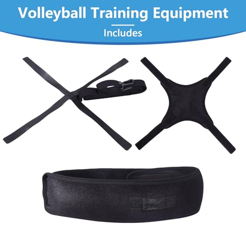 Volleyball Training Equipment Aid, Ball Rebounder Trainer Kit, Volleyball Serving Trainer and Practice Equipment for Spiking Setting, Gifts for Teen Girls & Boys