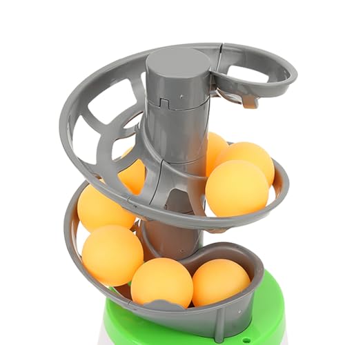 Portable Table Tennis Robot Automatic Training Machine with 10 Balls Lightweight Design for Beginners Practice Skill Development