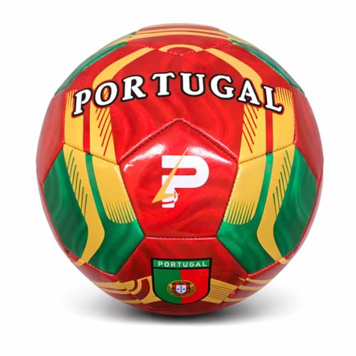 Country Training Soccer Ball: World Edition - size: 3, style: PORTUGAL - GOLD