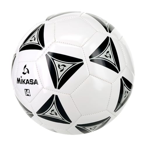 Mikasa Serious Soccer Ball - color: Black/white, size: 4