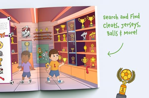 I Spy Soccer: Search and Find Cleats, Jerseys, Balls & More! A Cute Soccer Gift for Kids (I Spy Books for Toddlers)
