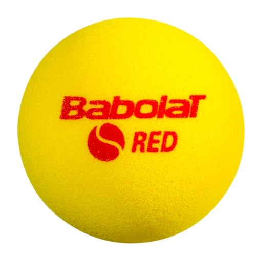 BABOLAT Unisex's Foam X3 Ball, Yellow/Red, One Size
