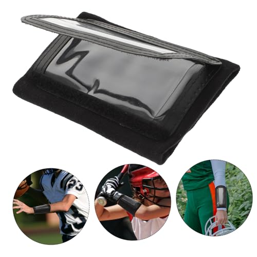 Football Wristband and Quarterback Play Wrist Sleeve, Adjustable Tactical Sports Wrist Cover in Black, Youth Tackle Football Training Gear for Coaches and Players