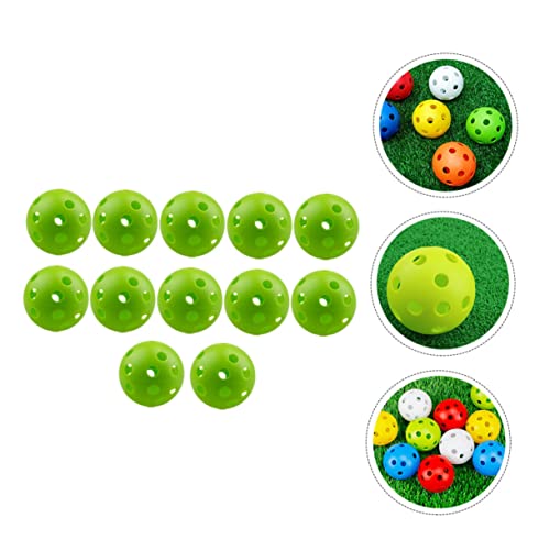 balacoo 12pcs Professional Golf Balls Practice Pe Material Golf Balls Training Aids Bulk