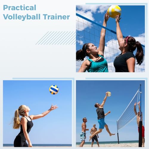 Volleyball Spike Trainer, Volleyball Training Equipment, Volleyball Practice Equipment For Spiking, Serving, Arm Swing, Solo Volleyball Training Aid, Gift For Beginners