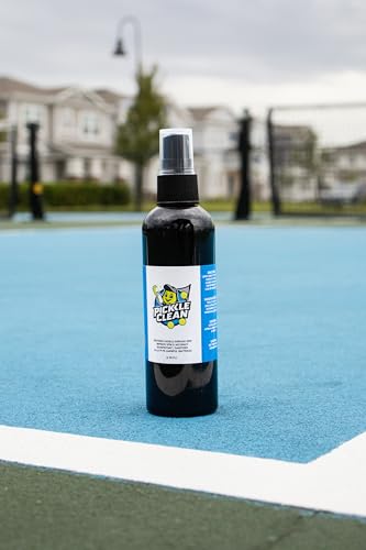 PickleClean Paddle Cleaner Spray – Restore Spin & Grip | Safe for Carbon Fiber & Kevlar | Removes Dirt, Sweat & Plastic Buildup | Fast-Drying, Veteran-Owned
