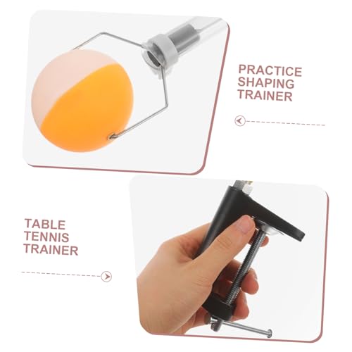 Table Tennis Trainer Versatile Rebound Device for Practice Improves Hand-Eye Coordination Reaction Speed Durable Construction for Long-Lasting Use