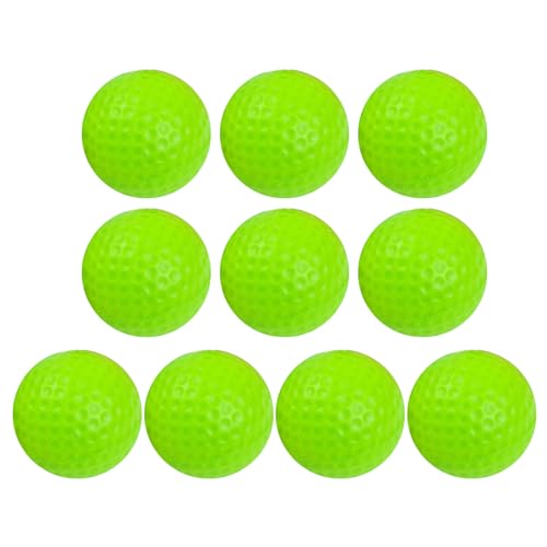 10 Pack Golf Practice Ball Elastic Foams Soft Golfs Training Ball Exercise Ball for Golf Swing Training Aids in/Outdoor Golf Practice Ball Indoor Outdoor Backyard