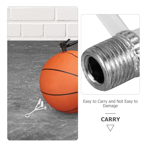 DECHOUS 5pcs Ball Inflator Needles Replacement Pump Needles Set for Basketball Football Volleyball Sports Balls Air Pump Accessories