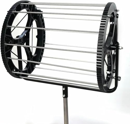 Tennis Ball Picker, Tennis Rolling Collector Basket, Automatic Ball Hopper with Adjustable Height, Funnel Grabber with Handle, for School, Gym, Club