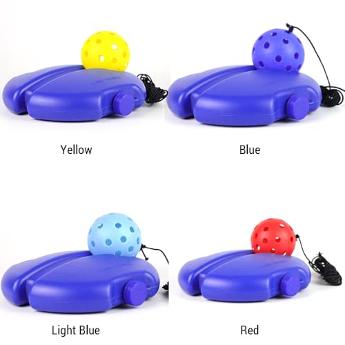 ACAGALA Match Pickleball Trainer Portable for All Skill Levels Single Player Pickleball Trainer Rebound