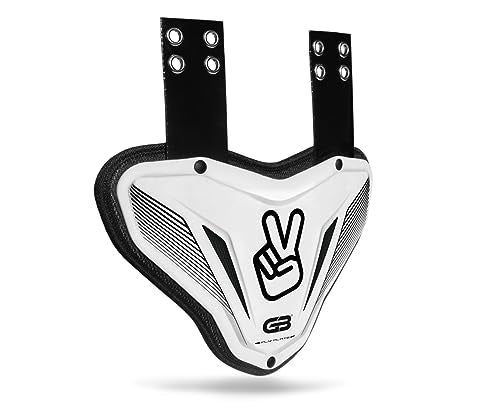 Grip Boost Fly Plate Football Back Plate, Rear Lower Back Protector for Shoulder Pads & Contoured Foam, High-Impact Protection Football Gear