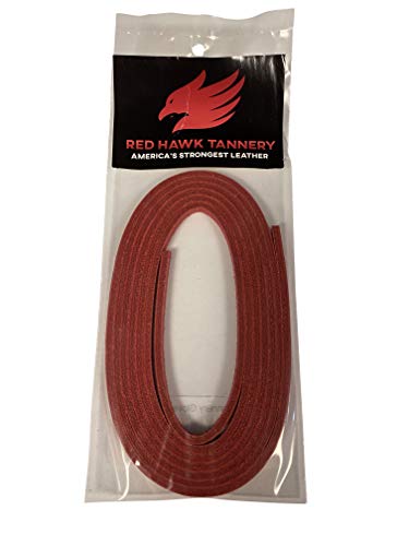 Glove Lace 3/16”x72” Baseball Glove Lace Pack - Glove Relacing - color: Red