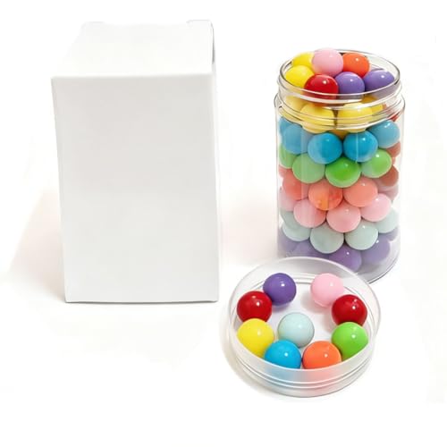 80pcs Chinese Checker Game Replacement Balls,8 Colors 14mm Acrylic Balls for Marble Run,Aggravation Game,Marbles/Traditional Marbles Games